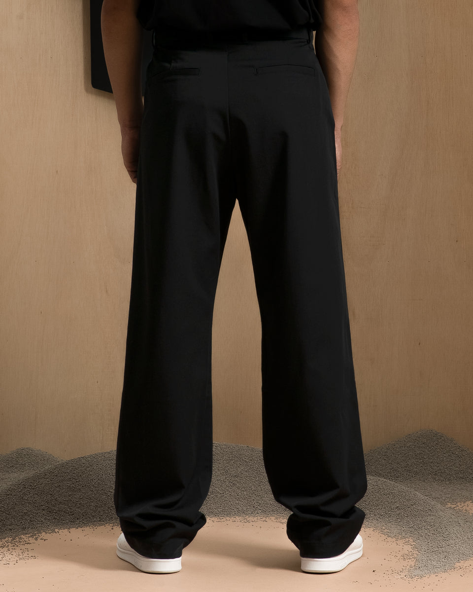 Black Wide Leg Trousers – The Authority